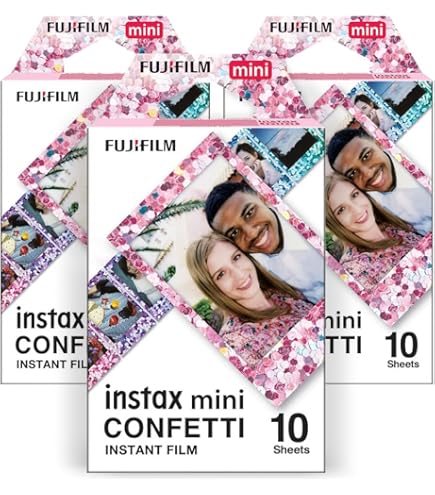 Amazon | 富士フイルム チェキ Instax Mini レインボーフィルム 10