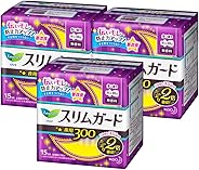 【まとめ買い】 ロリエ スリムガード しっかり夜用羽つき 30cm 15コ入 × 3セット(45コ)