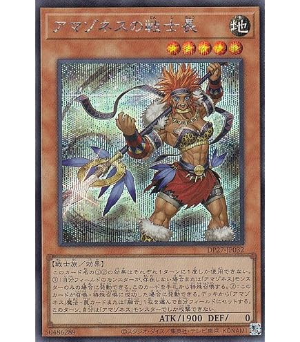 WSB“アマゾネスの戦士長”真ライダー SP Amazon.co.jp: 遊戯王 DP27-JP032 アマゾネスの戦士長 (日本語版