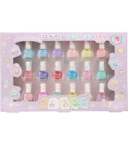 Amazon | レイス(Race) すみっコぐらし はがせるマニキュア18本セット