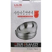 Amazon | 冷麺器 2重冷麺器10個セット 21.3㎝ 真空器 韓国雑貨