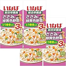 Amazon.co.jp: いなばささみと緑黄色野菜さつまいも入り60g×3袋