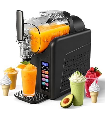Amazon | kxzlhaa 家庭用アイスクリームマシン ソフトクリームメーカー