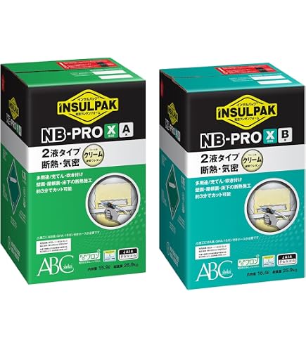 ☆ABC商会 インサルパック NB-PRO Lサイズ 2液タイプ 発泡