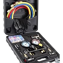 エルフの開墾者　4枚セット Amazon.co.jp: R1234yf R134a マニホールドゲージセット 4バルブ