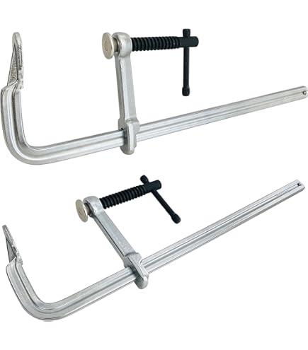 Amazon | TRUSCO(トラスコ) エホマL型クランプ(強力型)スーパーヘビー  