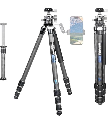 Amazon | Manfrotto MPROカーボンファイバー 3段ビデオ三脚 535 | 三脚