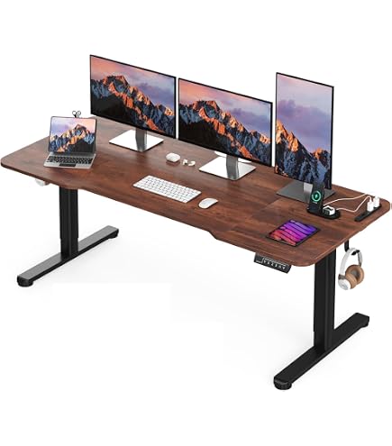 Amazon | Sunon パソコンデスク 電動昇降式 ローデスク コンセント/USB
