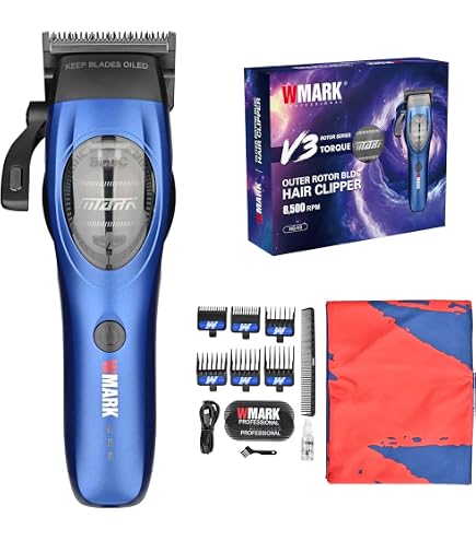 Amazon.co.jp: WMARK プロフェッショナル バーバー コードレス