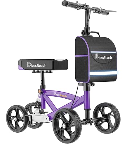 Amazon | BlessReach 膝スクーター 操縦可能なニーウォーカー