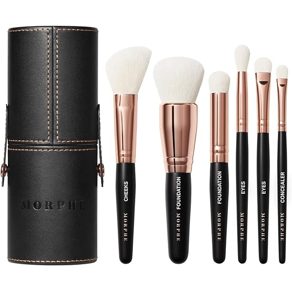 Amazon.co.jp: Morphe 7ピース ローズゴールド ブラシセット - セット