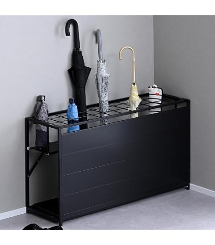 ★未使用 未開封品★ テラモト 施設備品 アルミ傘立II 約48〜56本収納 Amazon｜テラモト(TERAMOTO) アルミ傘立II 48 組立式｜傘立て