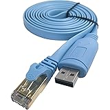 DSD TECH SH-RJ45P USB コンソール変換ケーブル PL2303GTチップ搭載 シスコルータ/スイッチに適用 1.8M/5.9FT