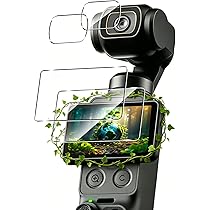 Amazon | AQXNG 対応 dji osmo pocket 4 保護フィルム ガラスフィルム