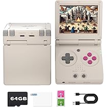 Anbernic RG35XX H 64G レトロゲーム機 Amazon.com: RG35XX H, Anbernic Retro Handheld Gaming Console
