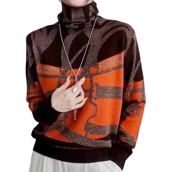 Amazon | [ニーマンバイ] マルチカラー ニット プルオーバー