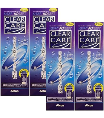 Amazon | 【旧品】 AOセプトクリアケア 360ml×12本 | Alcon | 洗浄・保存液