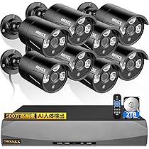 Amazon.co.jp: 【最強翌日配送・4K800万画素録画機・AI人体検知