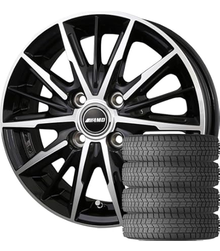 14インチ　165/70R 14 スタッドレス　アクア　ヴィッツ　パッソ Amazon | 165/70R14 スタッドレスタイヤ＆ホイール4本セット アクア
