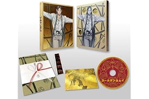 【Amazon.co.jp限定】ゴールデンカムイ　第十三巻＜初回限定版＞(早期予約特典：豪華金箔仕様！最終章B2番宣ポスター付) (第十三巻～第十六巻購入特典：アニメ描き下ろし収納BOX & 撮り下ろしッ!!キャスト北海道ロケ映像ディスク(函館編) &［メーカー特典］原作者・野田サトル描き下ろし最終章OP／ED絵コンテ　引換シリアルコード付) [DVD]