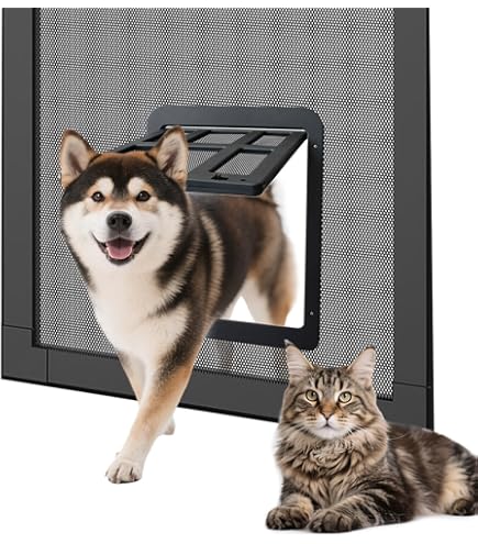 Amazon.co.jp: 選べる カラー 4WAY ペット キャット ドア 小型