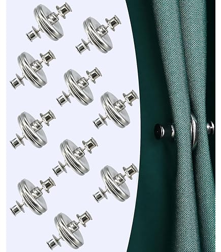 Amazon｜【まとめ買い】カーテン隙間防止クリップ カーテンのすきまを