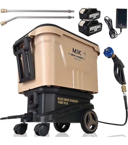 Amazon.co.jp: ディノス 家電 AV機器 コードレス高圧洗浄機 アクア