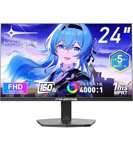 Amazon.co.jp: Acer ゲーミングモニター XF250QDbmiiprx 24.5インチ