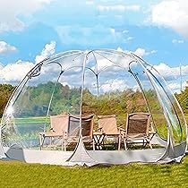 Amazon.co.jp: 透明テント 屋外バブルハウス キャンプ スター