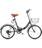 Amazon | J-TANXJ 自転車 折りたたみ自転車 20インチ 7段変速 高炭素鋼