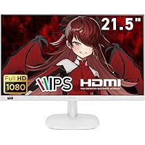 Amazon.co.jp: 【整備済み品】21.5インチ 液晶モニター 白