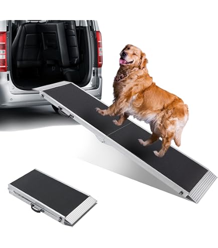 Amazon.co.jp: Pet Gear 三つ折りポータブルペットスロープ、犬と猫用