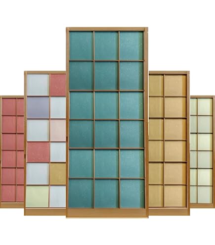Amazon.co.jp: ⑮組子細工 建具 障子 インテリア 壁掛け : DIY・工具