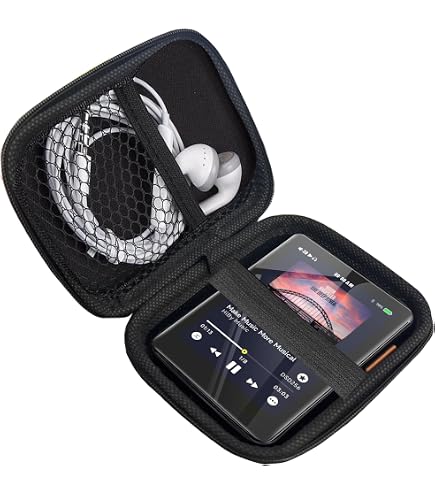 Amazon | HiBy R3 Pro IIポータブルMP3プレーヤー用PUレザーケース