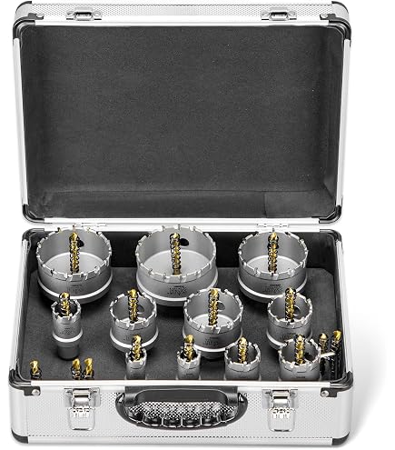 Amazon.co.jp: ミヤナガ ホールソー378 アルミBOXキット NO