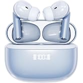 イヤホン bluetooth ワイヤレスイヤホン【Bluetooth6.0・ANC搭載】 ノイズキャンセリング イヤフォン 最大30時間再生 Hi-Fi ENC通話 IPX4防水 自動ペアリング マイク付き タッチ操作 Type-C充電 通勤 通学