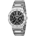 [ブルガリ] 腕時計 ブルガリ 文字盤 ステンレススチール サファイヤガラス 自動巻 Automatic 38MM スイス Watch BB38BSSDCH メンズ ブラック [並行輸入品]