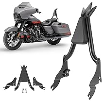 Amazon | ハーレーツーリング用シーシーバー、取り外し可能な助手席