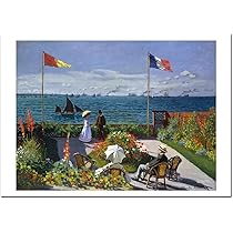 クロード・モネ、「Trerrace at Sainte-Adresse」、厳選 クロード・モネ、「Trerrace at Sainte-Adresse」、厳選