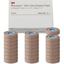 Amazon.co.jp: ソルベンタム サージカルテープ マイクロポア スキン