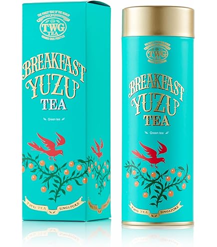 TWG Tea Singapore Breakfast Tea, Loose Leaf Green Black Tea Blend