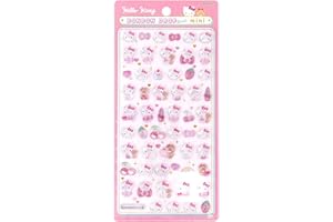 サンスター文具(Sun-Star Stationery) ハローキティ サンリオキャラクターズ グッズ ボンボンドロップシール ミニ ピンク S8815070