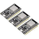 DiyStudio 3個セット ESP32開発ボード NodeMCUモジュール 2.4 GHz デュアルコア Wi-Fi + BLE CP2102 チップ