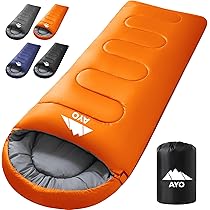 Amazon.co.jp: 寝袋 シュラフ 冬用 オールシーズン AYO 封筒型 超軽量
