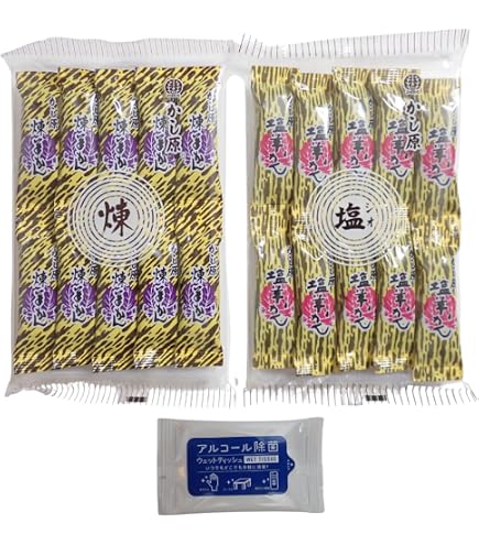 Amazon.co.jp: かし原 塩羊かん 10本入×2袋 : 食品・飲料・お酒