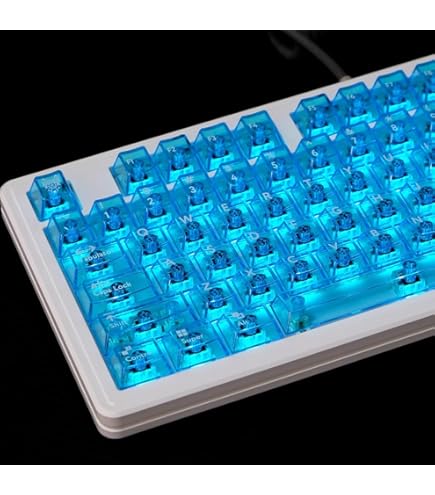 KBDfans アルミニウムキーボードケース 青 Kbdfans-中空アルミニウムメカニカルキーボードケース、H60用