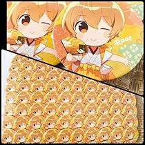 Amazon.co.jp: すとぷり缶バッジ80個 るとわん イタバA3サイズ 