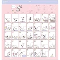 Amazon | 2026年カレンダー コミックデザイン/PEANUTS | カレンダー