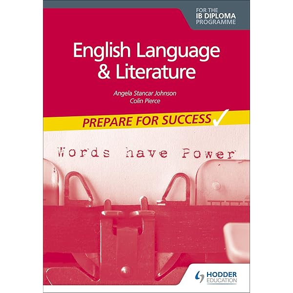Literary analysis for English Literature for the IB Diploma