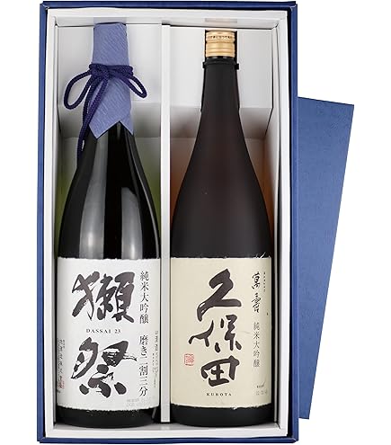 Amazon.co.jp: 久保田セット 久保田 萬寿＆千寿 1800ml 2本 誕生日